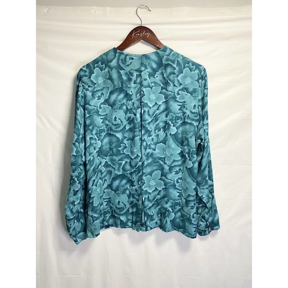 Vintage Miss Sophisticate By Pendleton Button Up Cardigan Wool Floral Size 12‎ - Picture 2 of 4